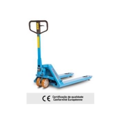 TM2500 Largura do garfo 525 mm Roda simples em nylon Aço Carbono Paletrans